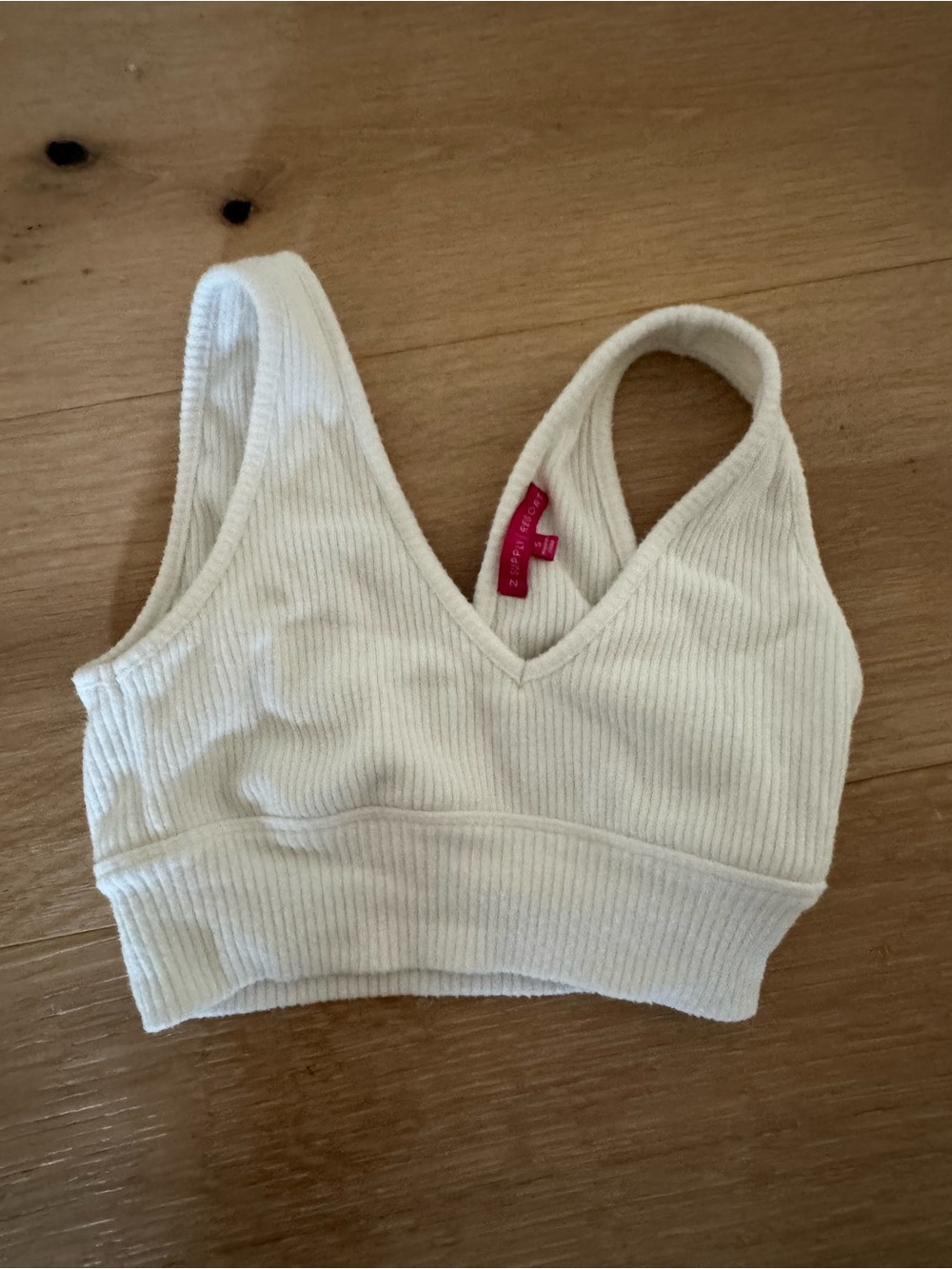 Z Supply Ribbed V-Neck Bralette